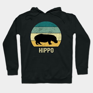Hippo At Sunset A Gift For Hippo Lovers Hoodie